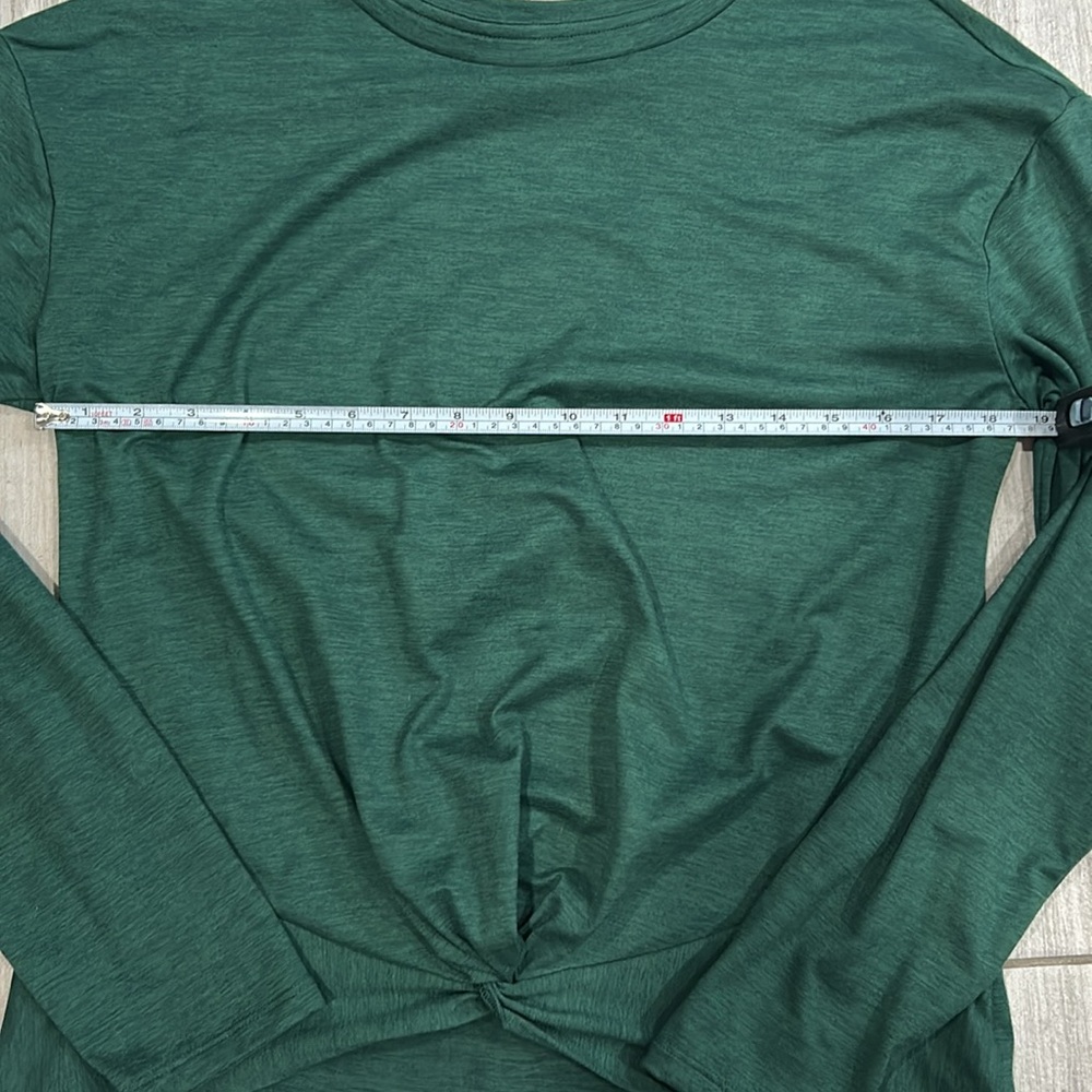 Tall GapFit Brushed Tech Jersey Tee Pine Green - Picture 2 of 12